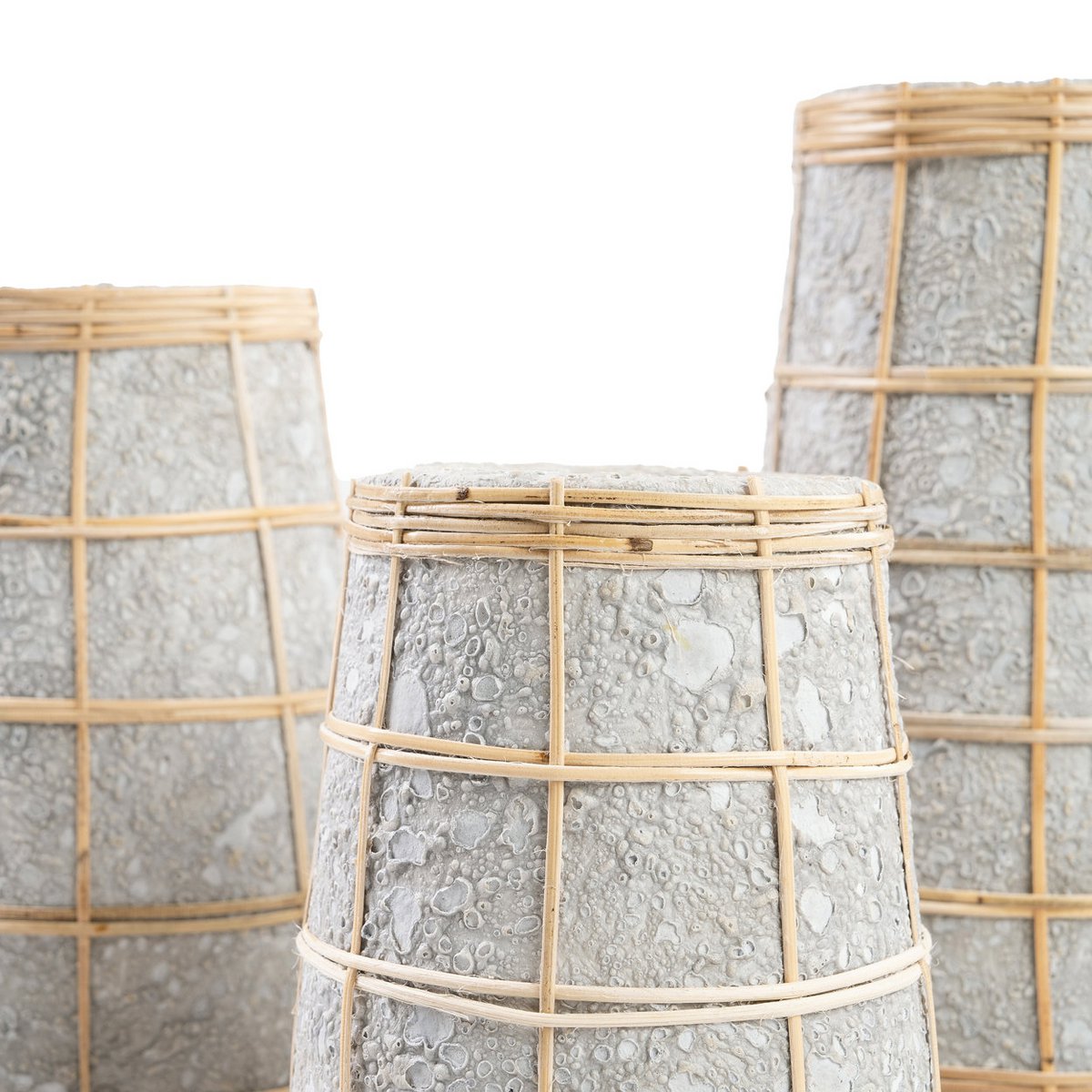 Concrete Vase - Small Natural Concrete Nordic Decor