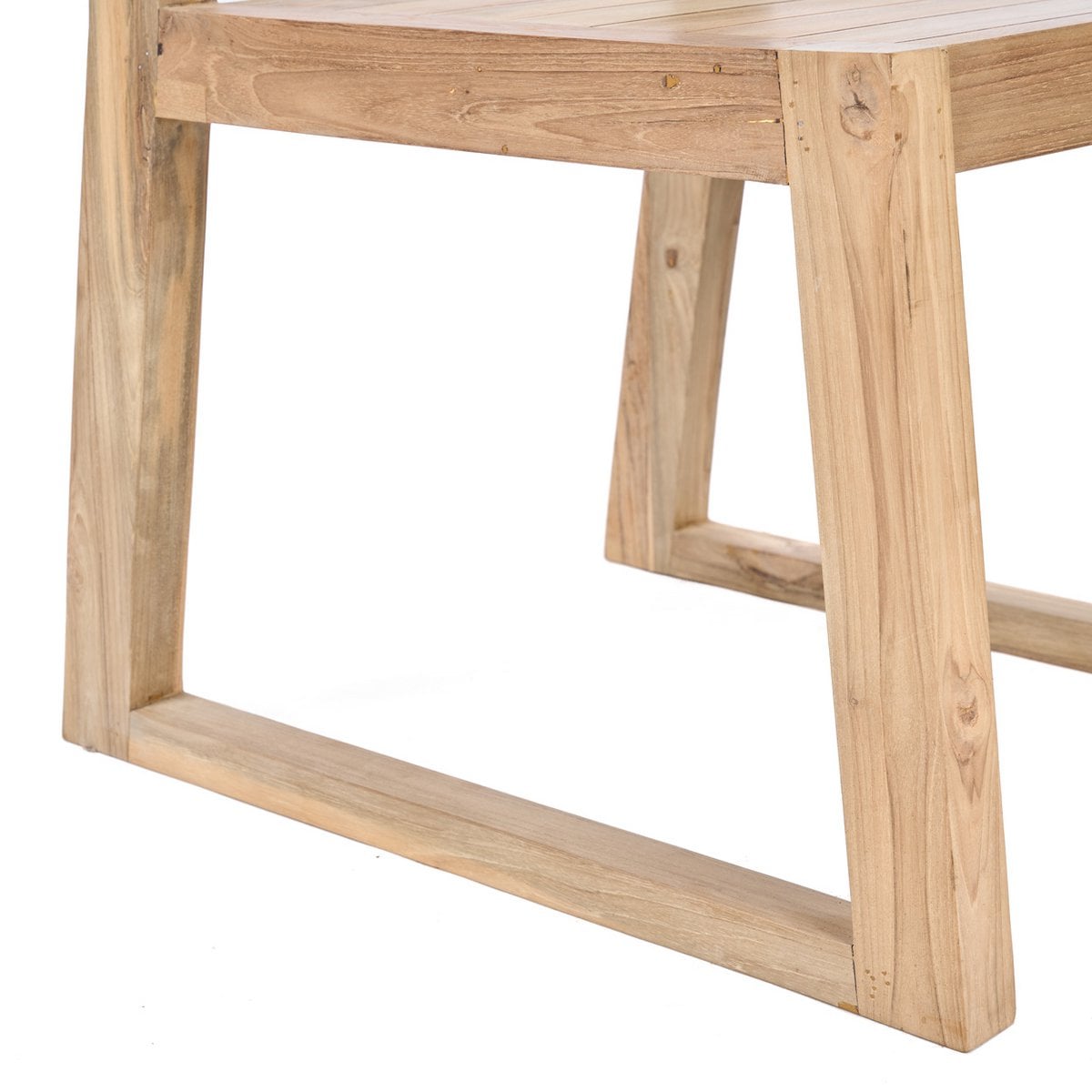 The Linear Dining Chair - Natural Grey