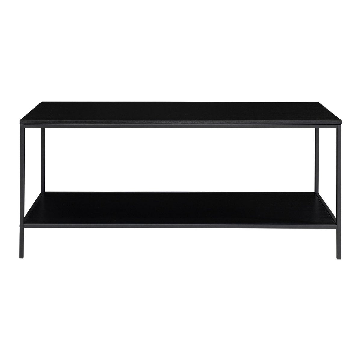 Vita TV Stand - black, steel, 100x36x45cm