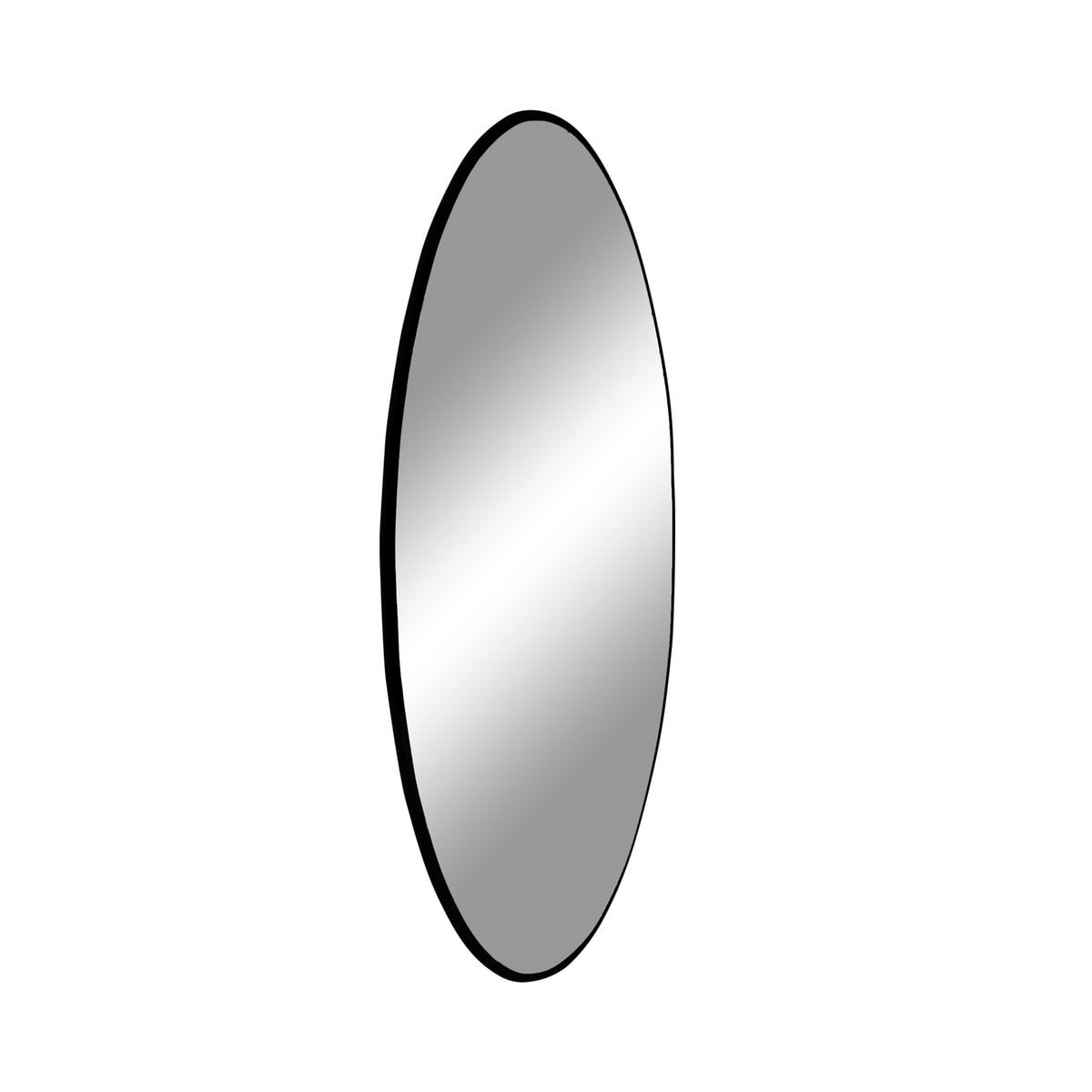 Jersey Mirror - Brass Look, Steel, Ø40cm