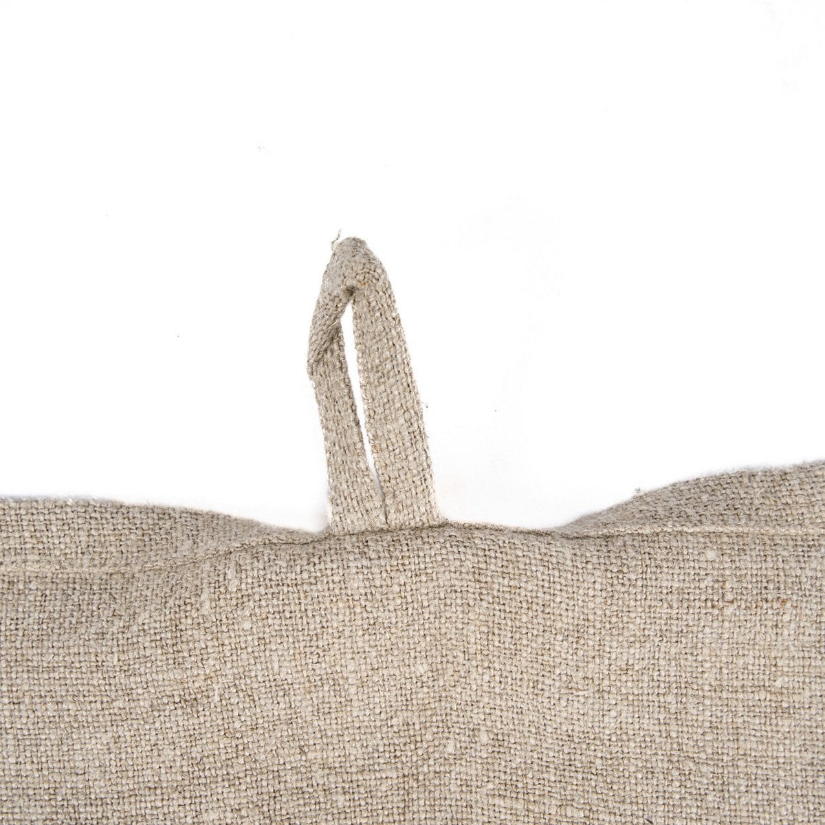 Linen Kitchen Towel - Natural White Fish Design - 50x70