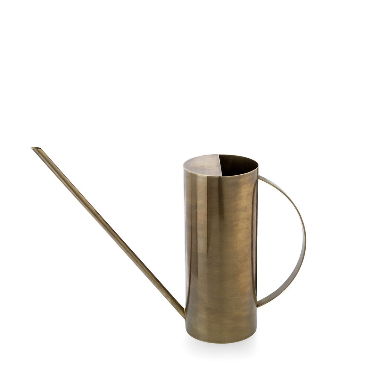 Gold Metal Watering Can - Modern Decorative Planter