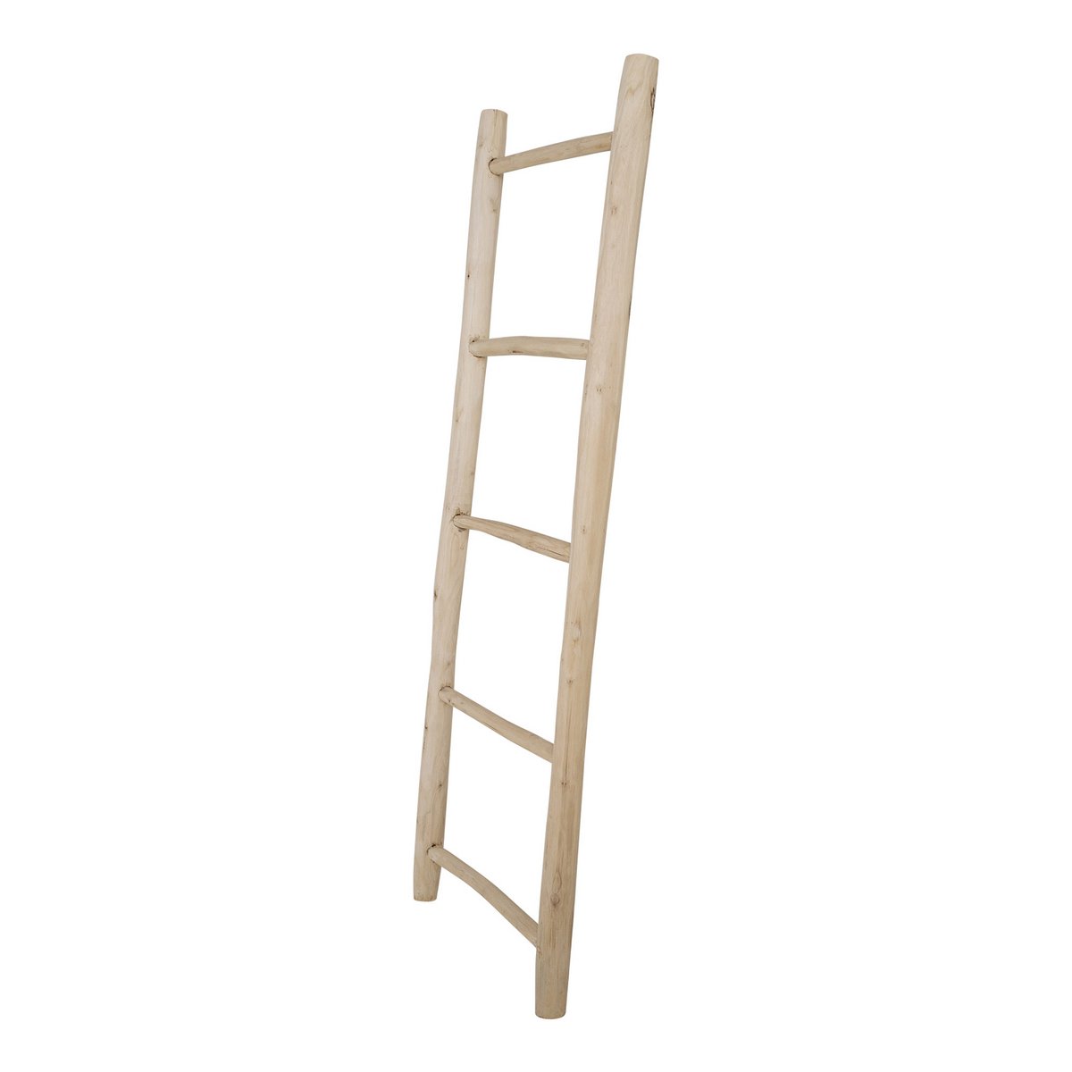 Teak Ladder - Natural Wood Decorative Accent, 50x150cm
