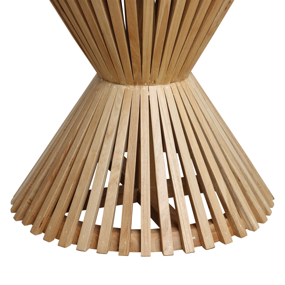 Infinity side table Hourglass