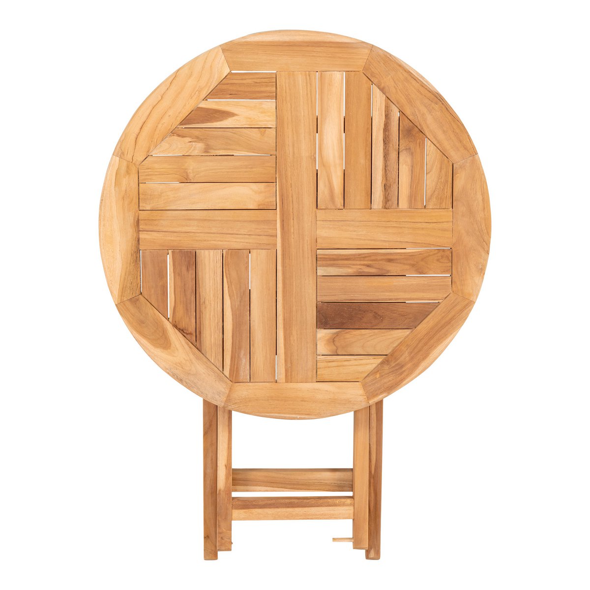 Oviedo Side Table - Natural, Teak, Ø70x75 cm