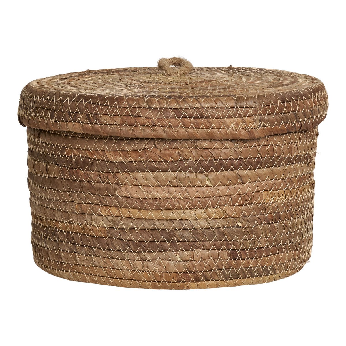 Banana Leaf Storage Baskets – Natural Woven Baskets, Set of 2
