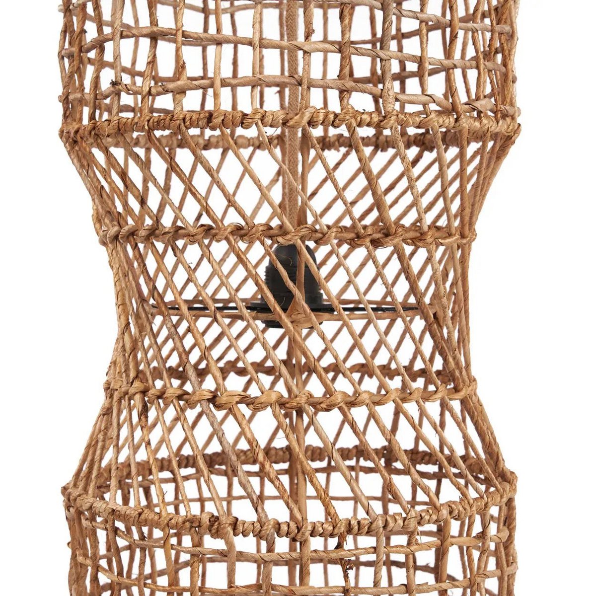 Banana Leaf Pendant Light - Natural Woven GuanYin - XXL