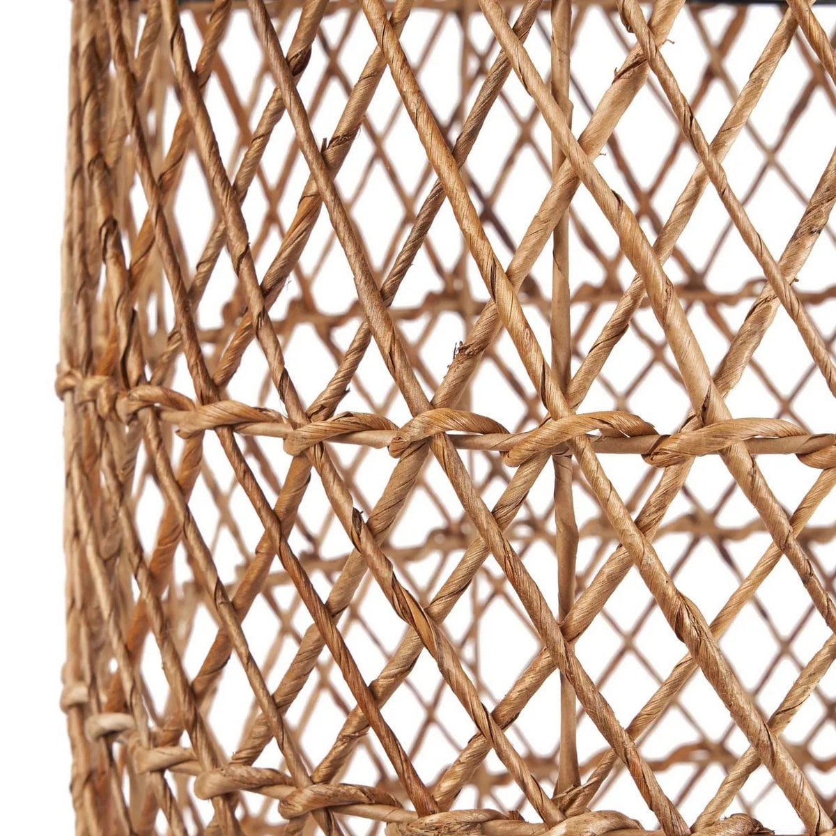 Banana Leaf Pendant Light - Natural Woven Shade - Large