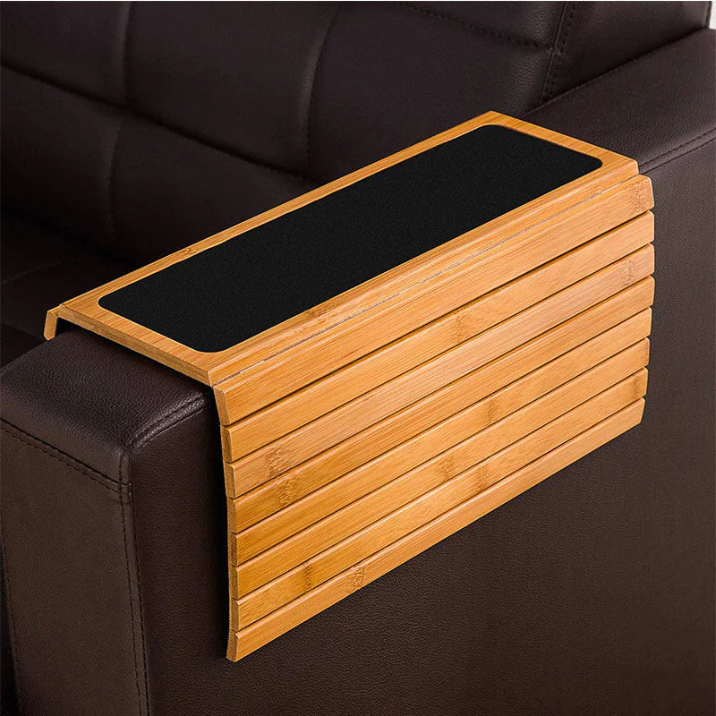 Sofa Tray Wood Phone Holder | 100% Bamboo