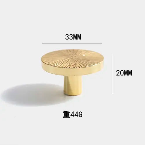 Gold Hammered Cabinet Knob – Luxury Drawer Pulls | sitezone test 02