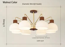 Nordic LED Chandelier – Modern Design for Living Room