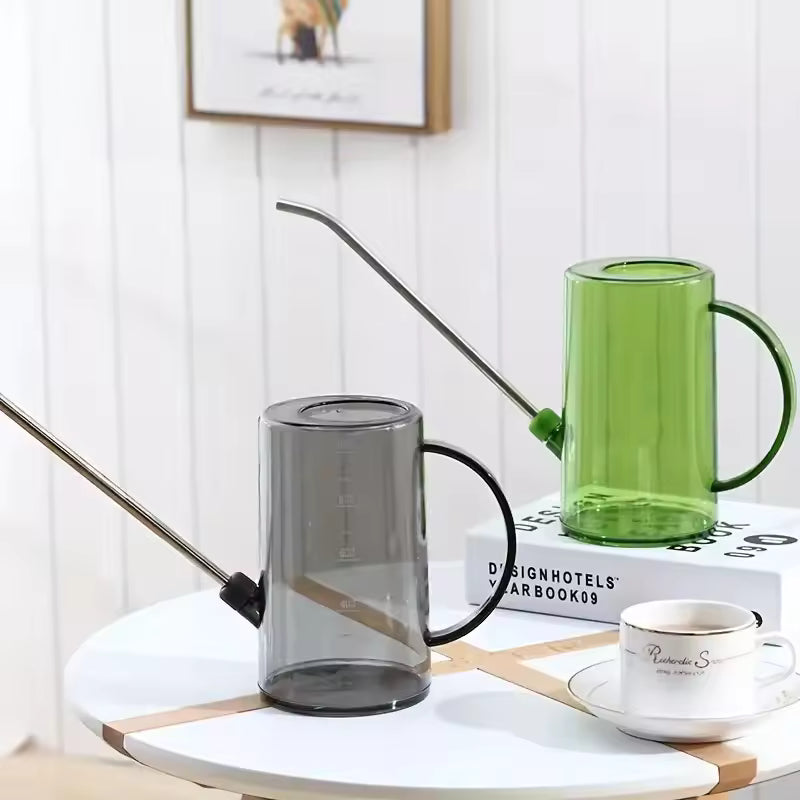 watering jug for indoor plants Stainless Steel Watering Can - Long Spout Modern Design