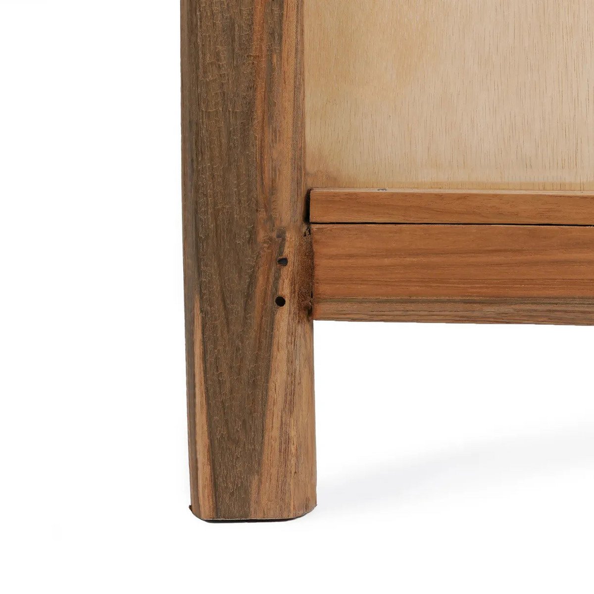 Full Length Dressing Room Mirror - Natural Finish