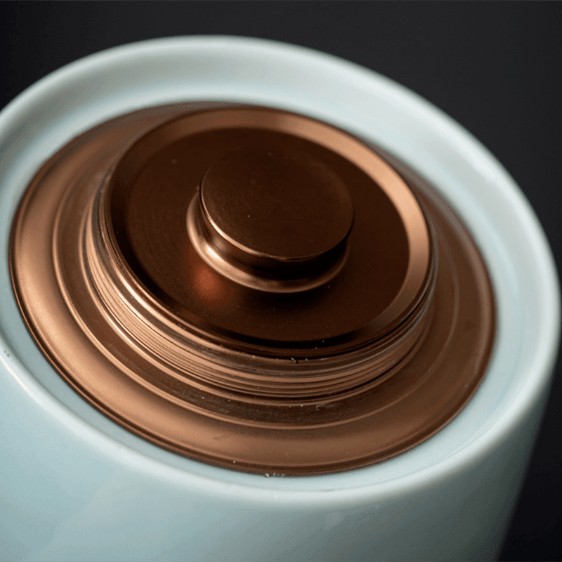 Aesthetic Kitchen Storage Container | Brass, Moisture-proof sealing - JUGLANA