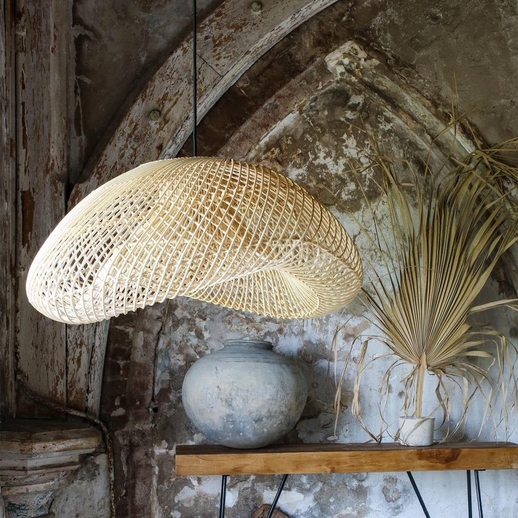 Maze hanging lamp organic natural