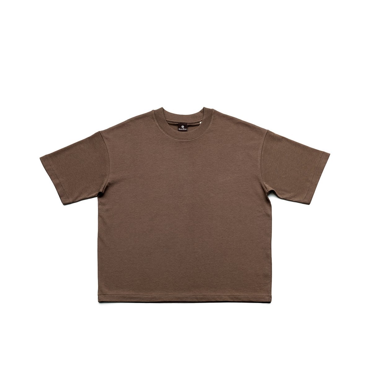 Cotton Glyph T-Shirt - Sustainable Design - Mocha Black - S