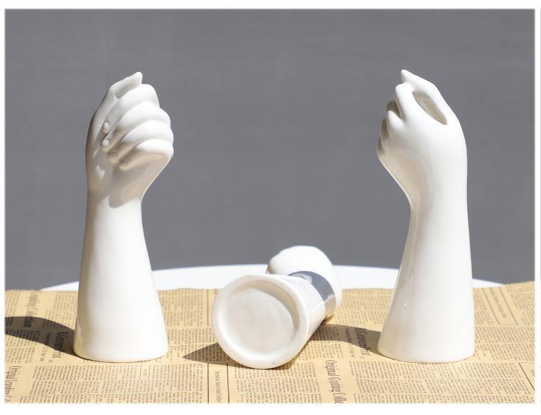 Ceramic Art Vase | Sculptural Hand Design - JUGLANA
