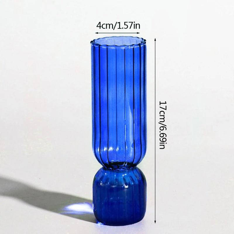 Colorful Riffled Vase | Nordic Design - JUGLANA