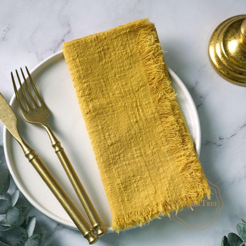 Colorful Table Napkin 'Summer Tree' | 100% Organic Cotton - JUGLANA