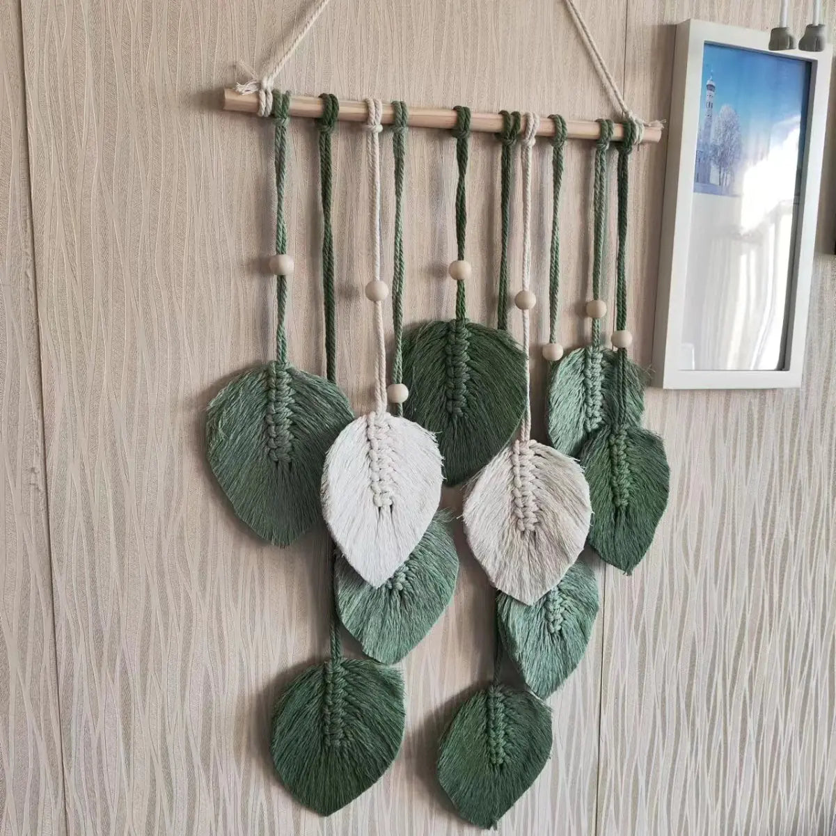 Tapiz tejido a mano | Decoración de pared bohemia