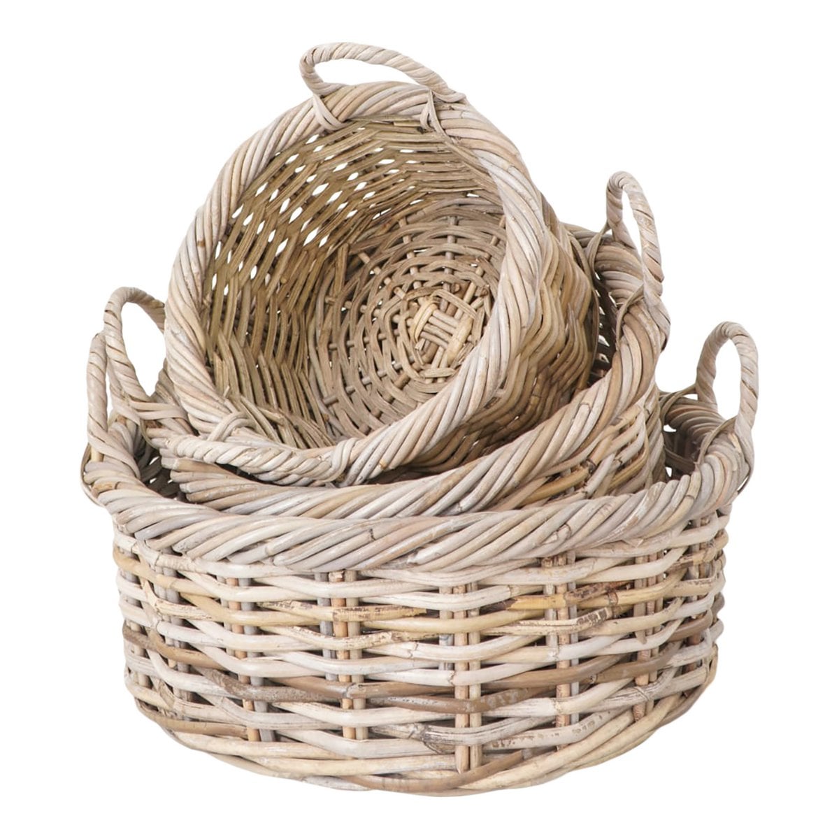 Kuta Baskets - Kubu, Kubu Rattan, 30/40/50 cm - Set of 3