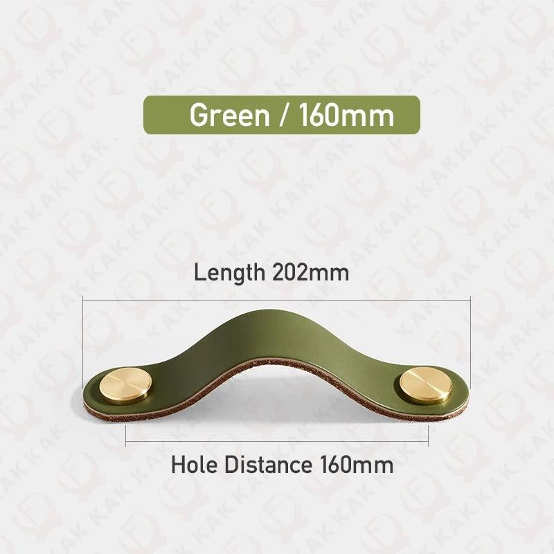 Drawer Handles Leather | Nordic Design - JUGLANA