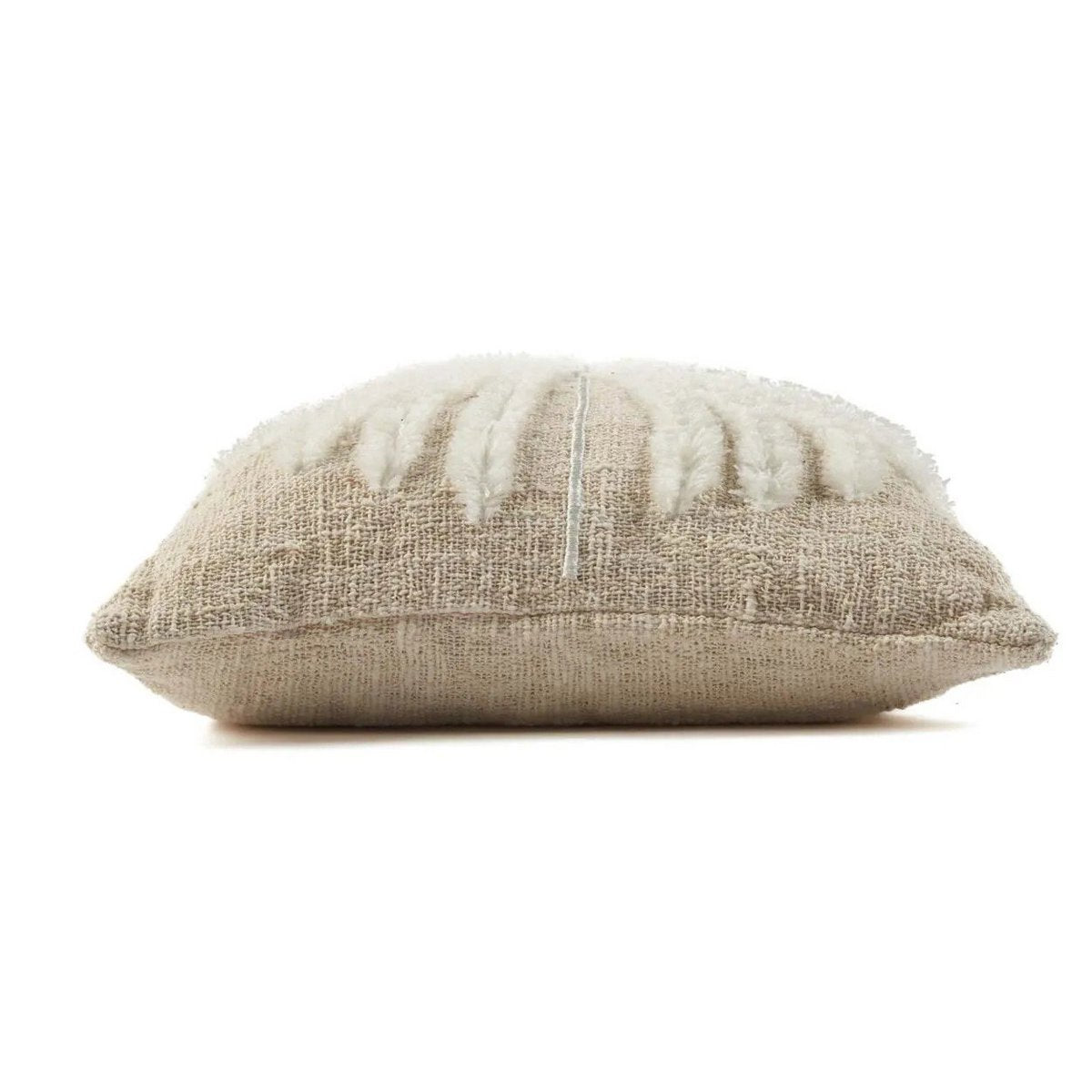 Der Kissenbezug Isla Palm - Naturweiß