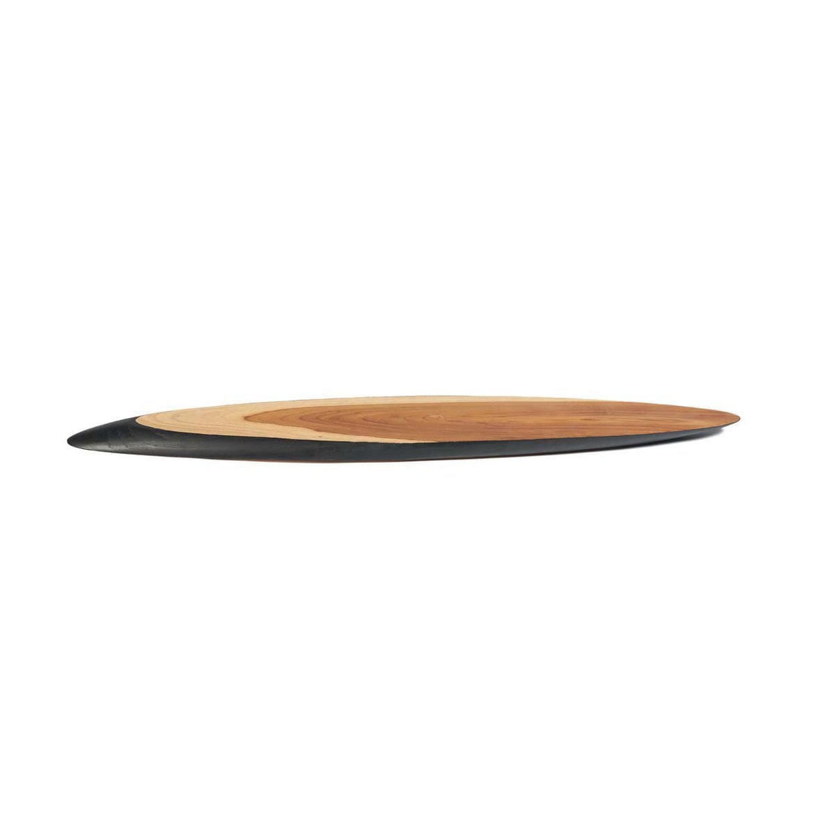 Teak Serving Plate - XL Bondi Tapas Plate, Wooden Appetizer Dish