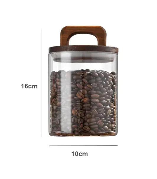 Handle Sealed Glass | Wood & Glass - JUGLANA