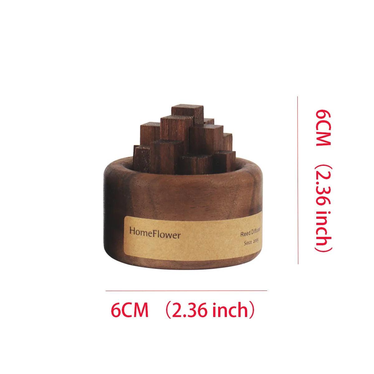 Natural Fragrance Diffuser | Solid Wood - JUGLANA