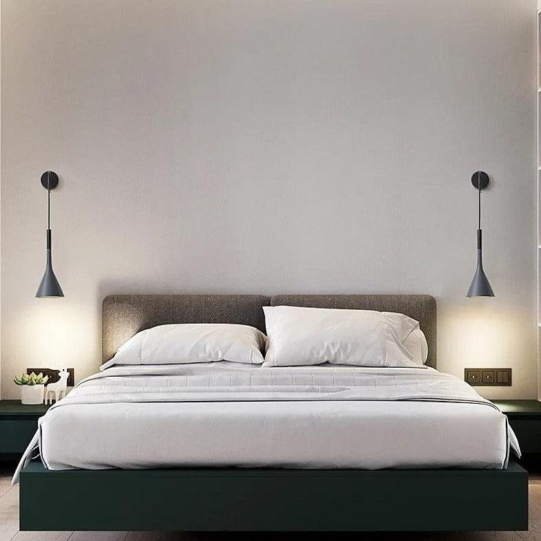 Nordic Cone Wall Lamp | Full Metal, Adjustable - JUGLANA