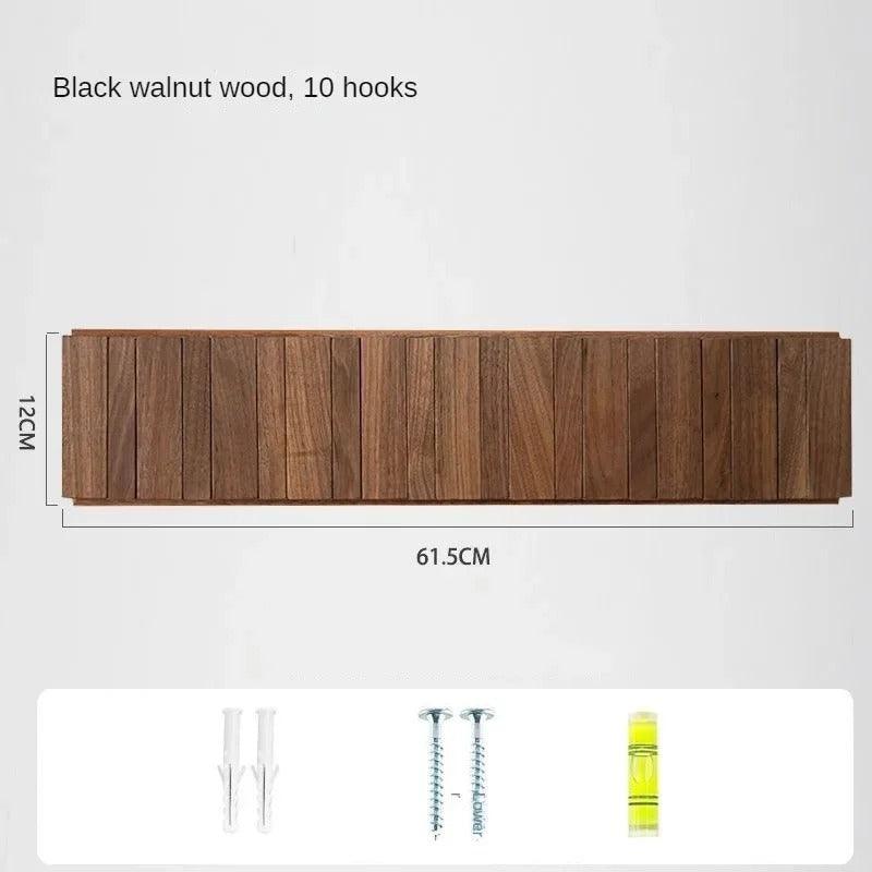Nordic Unobstrutive Wardrobe | Full Wood - JUGLANA