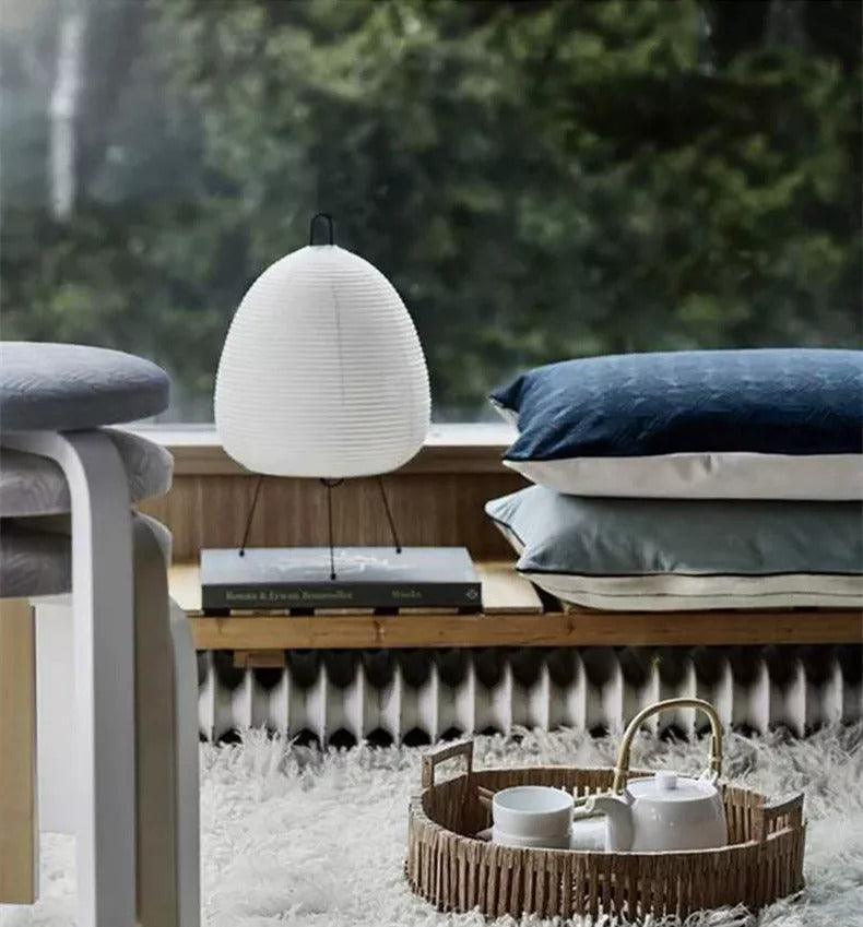 Small Japanese Lampion Lamp | Traditional Rice Paper - JUGLANA