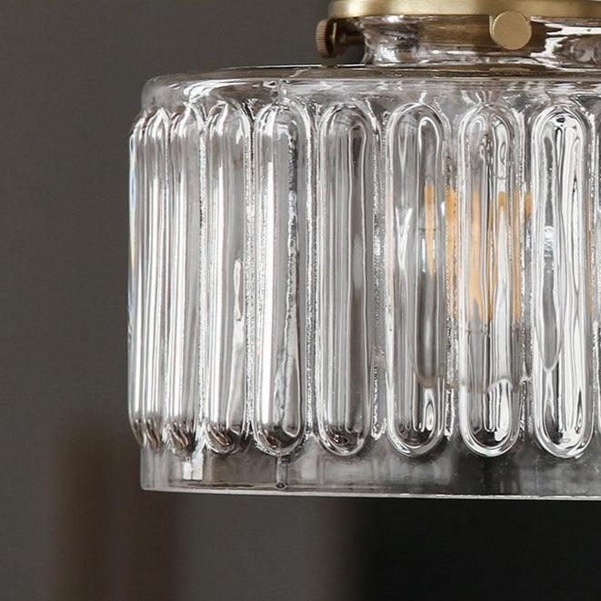 Vintage Pendant Light | Metal & Glass - JUGLANA