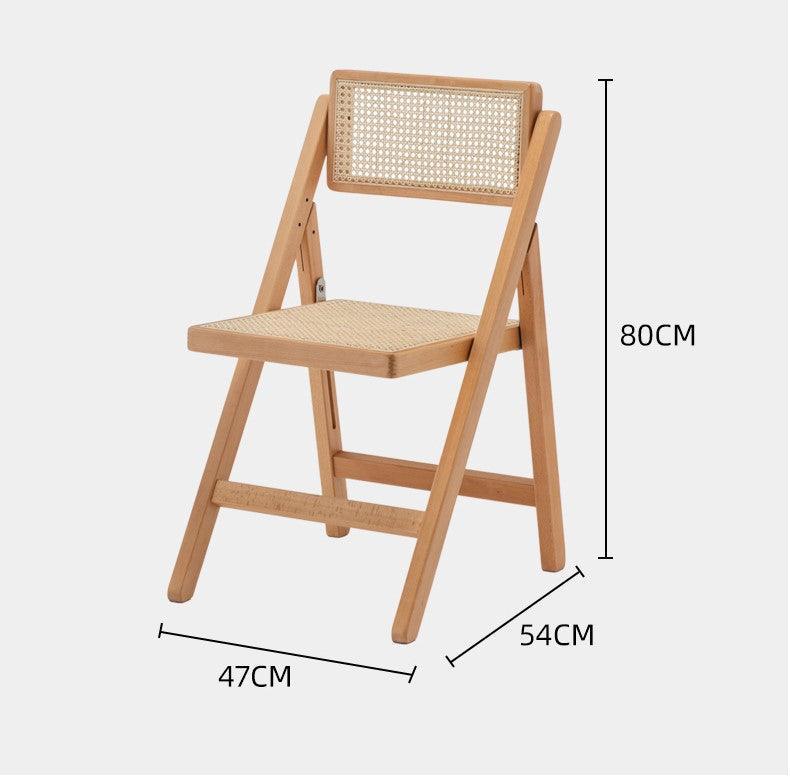 Vintage Salon Chair | Foldable, Ergonomic | Handmade - JUGLANA