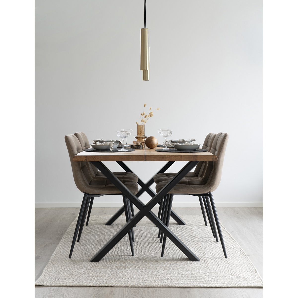 Recycled PET Area Rug – Sand Woven Rug, Eco-Friendly, 140x200 cm