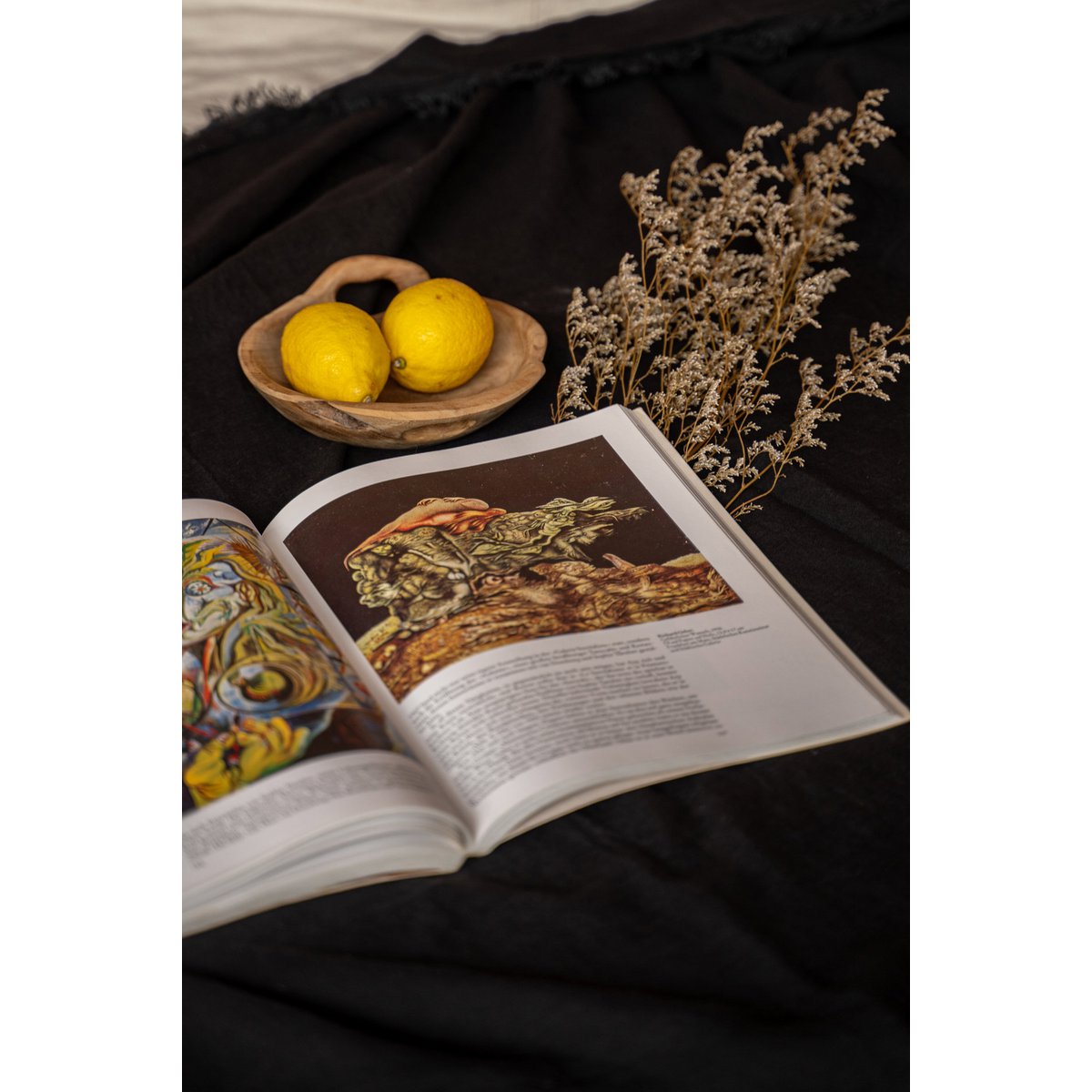 The Linen Tablecloth - Black - 150x200