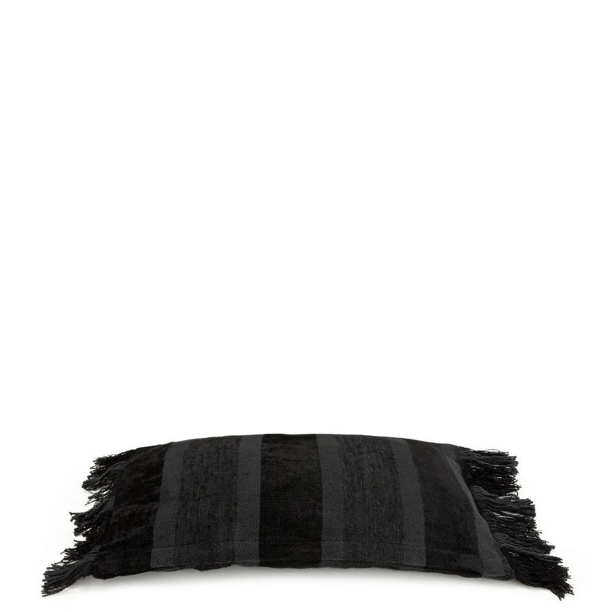 Black Velvet Cushion Cover - Oh My Gee - 30x50 cm