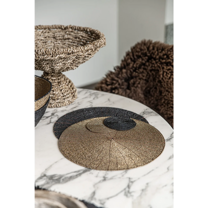 The Beaded Coaster - Black