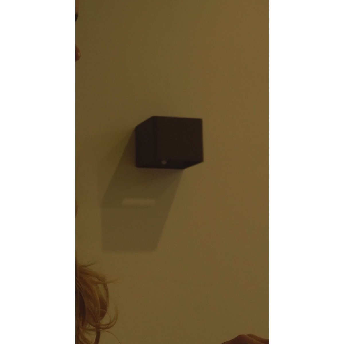 Stone Grey Rechargeable Wall Lamp - Motion Sensor & 20 Light Modes