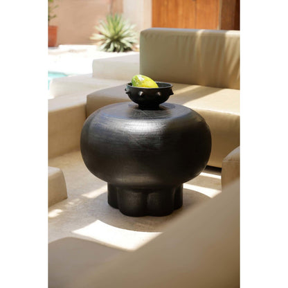 Suar Wood Coffee Table - Black Jellyfish Style