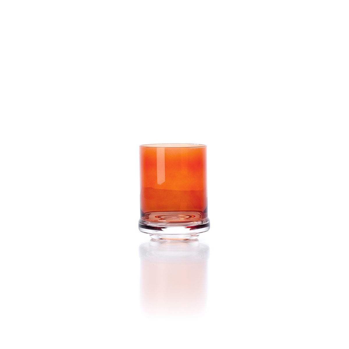 Recycled Glass Tumbler - Orange DOF Drinkware