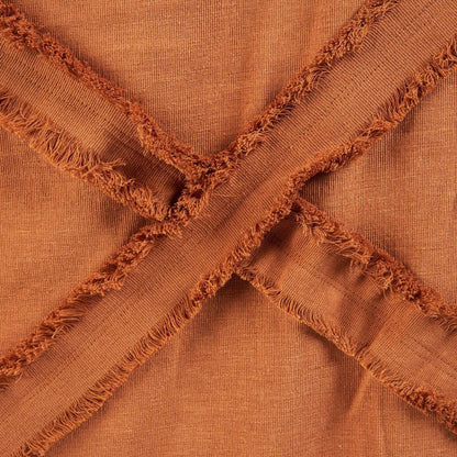 Berber Bed Throw - Terracotta