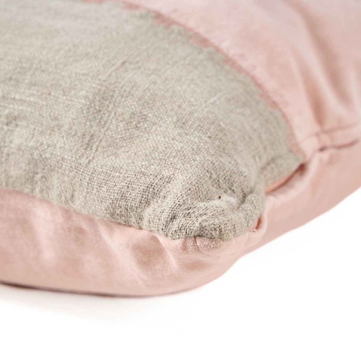 Funda de cojín Velvet Divorce - Rosa natural - 30x50