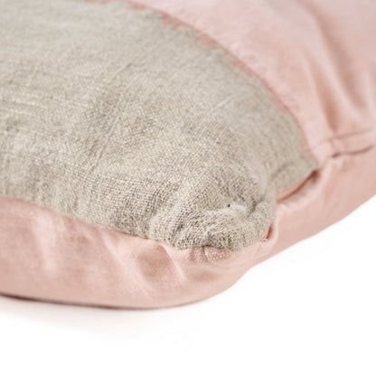 Funda de cojín Velvet Divorce - Rosa natural - 30x50