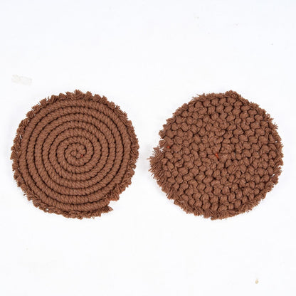 The Cotton Coaster - Dark Walnut