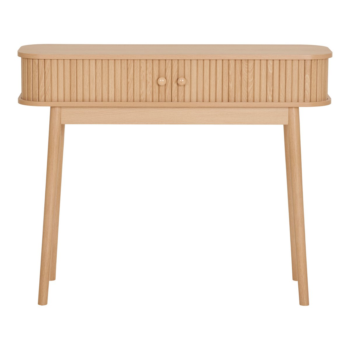 Nikko Console Table - Natural, MDF/Pine, 100x30x80.5 cm