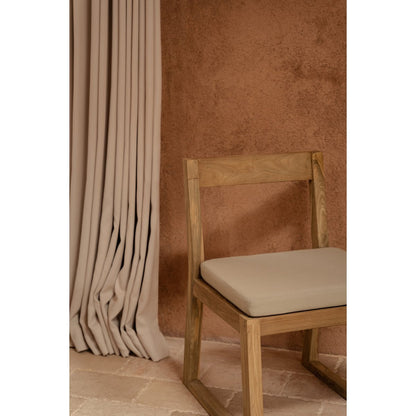 The Linear Dining Chair - Natural Grey