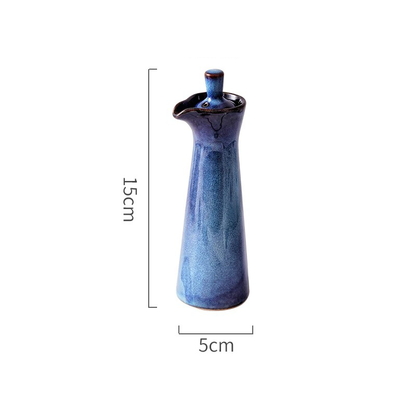 Runned Glazed Dispenser Bottle | Κεραμικός