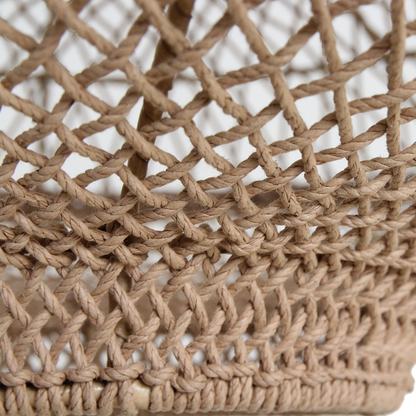 Corda hanging lamp Naturel Large